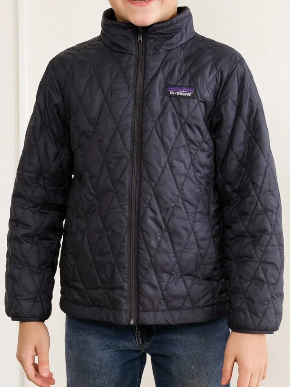 Patagonia Boys Nano Puff Diamond Quilt Jacket - Size M